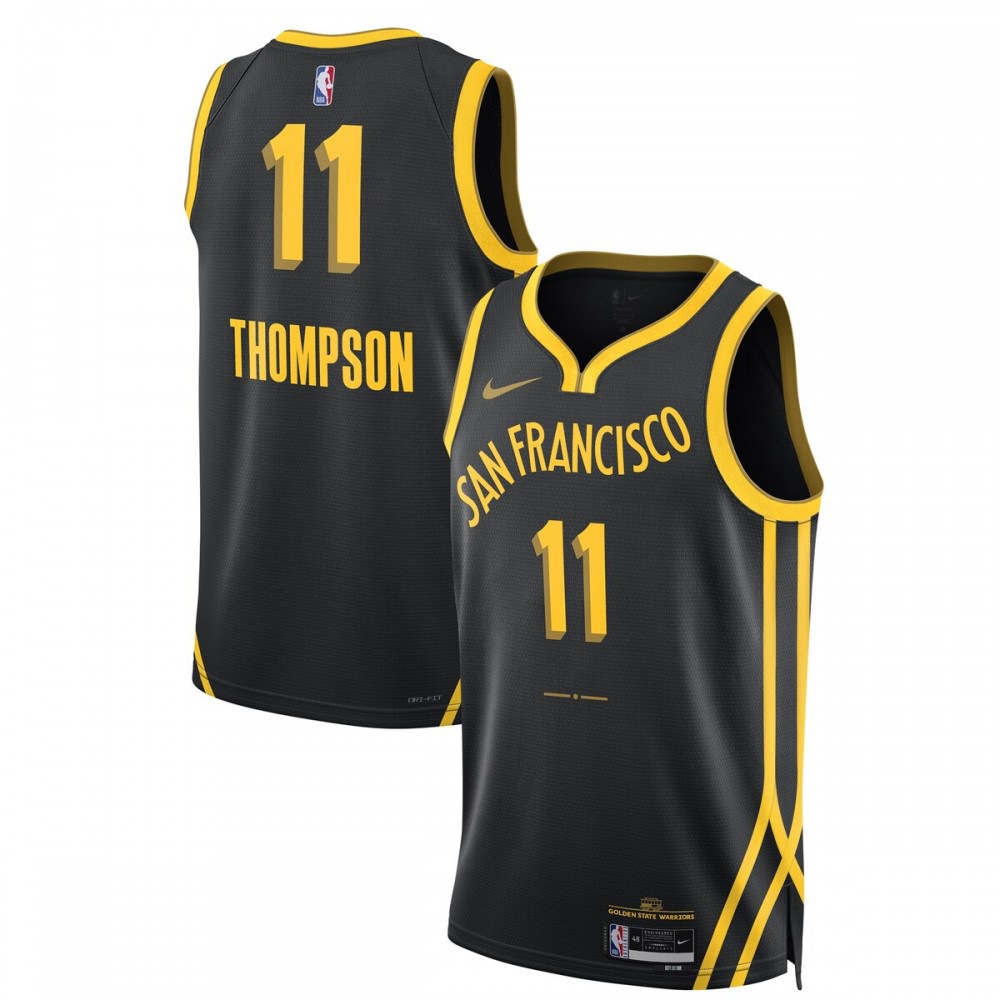 Klay Thompson Golden State Warriors Unisex 2023/24 Swingman Jersey - Black - City Edition-Pro Kit Vault | Brand New 26/27 Sports Jerseys